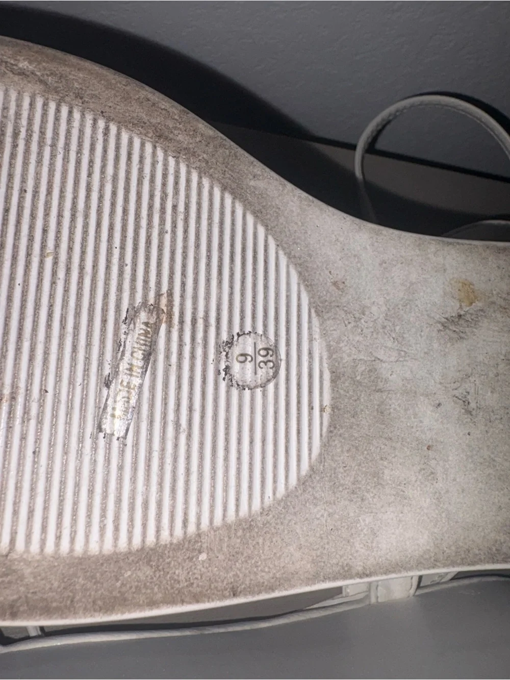 Y2K White Chunky Platform Sandals